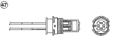NGK 0400 Oksıjen Sensoru A0015405017