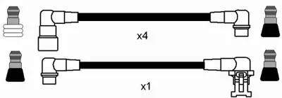 NGK 2993 Bujı Kablosu Seti 33428467 7700741025