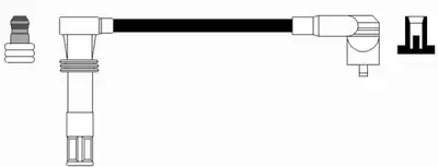 NGK 38658 131 050 Ateşleme Kablosu 