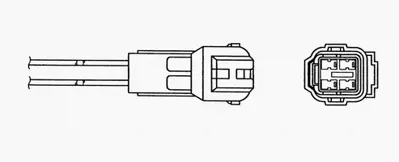 NGK 90086 Sensor Oza669 Ee50 1821365D21