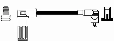 DODUCO 7825 Bujı Kablo Takımı Punto 1,4 Tempra 1,6ıe Mpı Tempra Sw Tıpo 1,6ıe Mpı 94>96 7735100 7694366 7785350 5967N2 7735397 7753100 7763882 T177C T091B