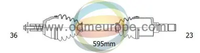 ODM-MULTIPARTS FD 8 8042 Aks Sol C-Max 1.6 16v 2007-2011 Mt A:36 C:594,7 B:23 