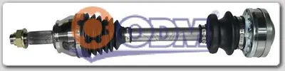 ODM-MULTIPARTS FI 8 8006 Aks Sağ Albea 1.3 Mjt 2003-2006 Mt A:25 C:530 B:100 