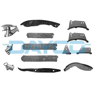 GMB GTCK HY003 Eksantrik Zincir Seti Starex 02-08 / H-1 08-11 / Sorento 03-11 140hp 2.5crdı (14 Parça) 243614A020 243514A020 233514A020S1 233514A700 233604A030 233674A030 243514A020S1 243614A020S1 243704A030 243764A030