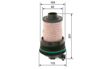PHAFF DF728 Yakıt Filtresi Mazot Transıt V362 V363 17 2.0 Ecoblue 2005485 2005767 2313553 2313935 2317685 2319885 2358930 GK219155AC GK219155AD GK219155AE