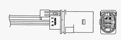 NGK 93525 Oksıjen Sensörü 03F906262D