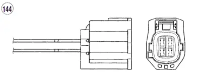 NGK 90396 Oza341-F30 Oksijen Sensörü LFB618861A
