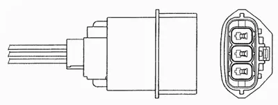 NGK 92016 Oza721-Ee8 Oksijen Sensörü 226909F600