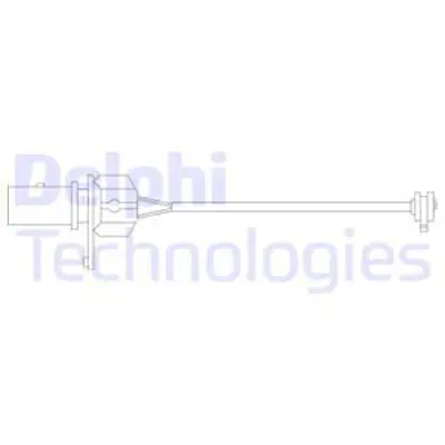 DELPHI LZ0271 Fren Ikaz Kablosu Icerıgı 2 Adet) Passat 01>05 