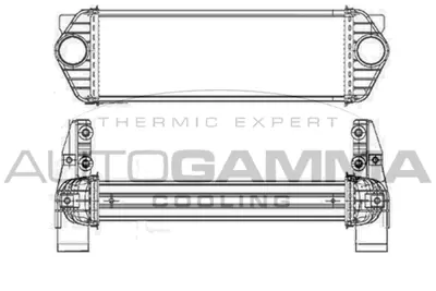 FORD 7T16 9L440 AE Turbo Radyatörü 7T16-9L440-AE