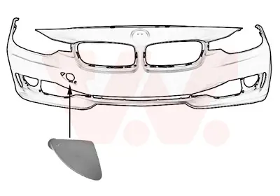 BMW 51117293116 Tampon Ön Çekıdemır Kapağı 51117293116