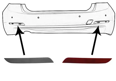 BMW 63147382234 Reflektör Arka Tampon : R 63147382234