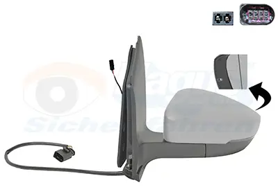 OEM 6R0857537BGRU Ayna Kapağı Sol 6R0857537B