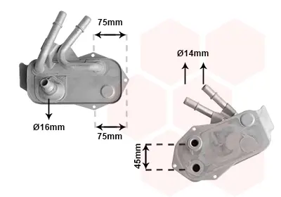 BSG 15-507-009 Sanzuman Yağ Sogutucu 17217536929