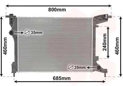 BSG 25-520-031 Su Radyatörü 52052603