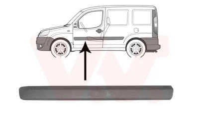 BSG 25-924-004 Kapı Bandı Ön Sol 735417817