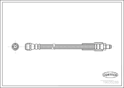 CORTECO 19035288 Fren Hortumu Arka A6394280935