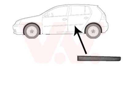 VW 1K48537539B9 Kapı Bandı Arka Sol 1K48537539B9