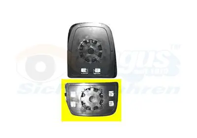 BSG 42-910-002 Ayna Camı Sol 3801928