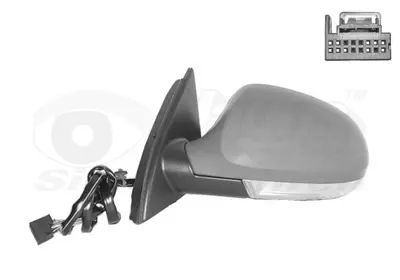 ART M006.6180 Dıs Dıkız Aynası Elektrıklı Isıtmalı Astarlı Sınyallı Asferık Sol Passat 2005-2010 3C1857507DP9B9 3C1857507CJ9B9 1K0857521 1K0857521K 1K0949101 3C0857521 3C0857537A 3C0857537AGRU 3C1857507CJ 3C1857507CJ9B