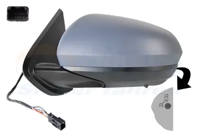 ART MG005.5522 Ayna Camı Sol Isıtmalı Blıs Dacıa Duster 18> 963026917R 963737712R 963666389R