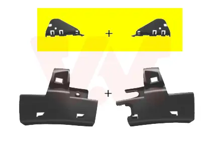 LUVI 0020.7416.35 Arka Tampon Bağlantı Ayak 307 741635