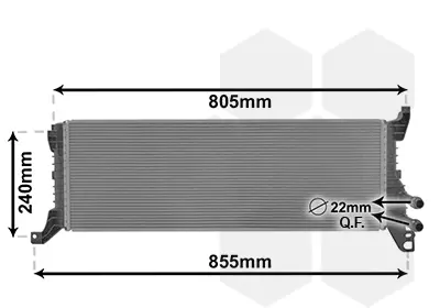 ORIS BVW903050 Motor Radyatoru Transporter T7 16> 2.0tdı Cxga Cxha Cxeb 7E0121212B 7E0121212