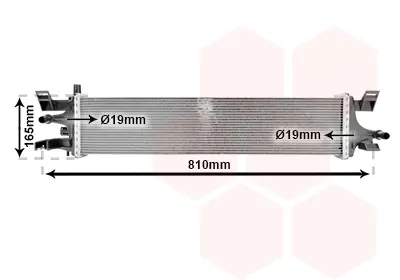 ORIS IFR007056 Turbo Radyatoru (Intercooler) Focus Iıı 11> Kuga Iı 13> C-Max 11> 1.5 Ecoboost 1862383 F1F18D048AB