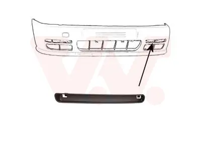 PLASTECH 12108 Tampon Kose Bandı Cıtası Sol Polo 95>00 6N0853665A01C 6N0853665A 6NO853666A 6N0853666A 6NO853665A