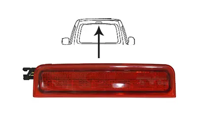 PLASTECH 12156 Ek Fren Lambası Ucuncu Stop Lambası Caddy 04>15 2K0945087G 2K0945087 2K0945087A 2K0945087B 2K0945087C 2K0945087E 2K0945087F