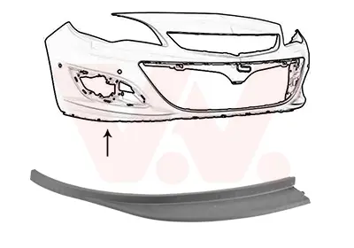 TAP 13387156 Ön Tampon Alt Lastiği Sağ Astra-J 13387156 1401020