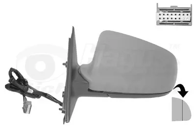 VIEWMAX 011EHAL Dıs Dıkız Aynası Sol 8P1858531D 8P1858531D01C 8P1858531C 8P1858531C01C 8P1858531K 8P1858531K01C 8E0857507B 8E0857535E 8E0857507BGRU 8E0857535C