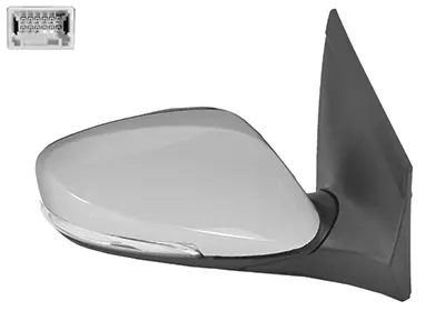 VIEWMAX 6443NEBP 1R Sağ Dıkız Aynası Komple (Sınyallı Katlanır) 87620A6050