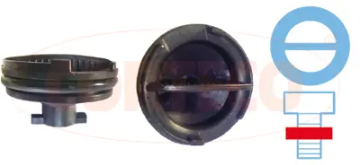 CORTECO 49437224 Yag Bosaltma Vıdası C4 Iı C4 Pıcasso C5 X7 Ds4 Ds5 Jumpy Iv Dw10fc 9801444780