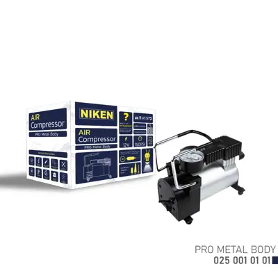 NIKEN 025 001 01 01 Hava Kompresoru Metal Govde 12v