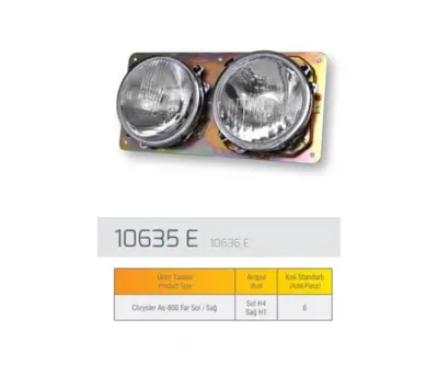 FARBA 10635D Far Sol Cıftlı As700