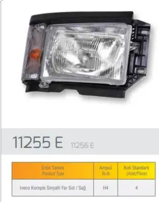 FARBA 11255D Far Sol Sınyallı - Iveco 65,9