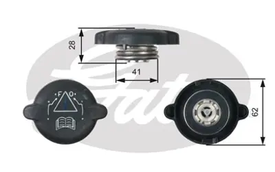 FITPART FIT24002024P Radyatör Yedek Su Deposu 406 2.0ı-2.0 Hdı 95> 1307FA 130684 130699 1306C7 1307FAVasch