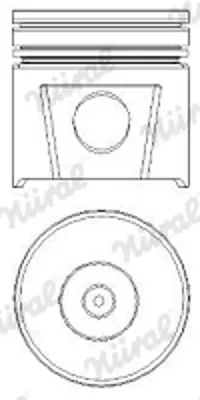 GOETZE 87 70858 STD Piston Segman Trıton 68ps-80ps Transıt M12-M15 2.5 D 91-97 984F6K105ABA 1019713 6173078 7047591 86TM6110EA2D 954FGK105CA 954FGK105DA 924F6K105AA 6730602 954FGK105BA
