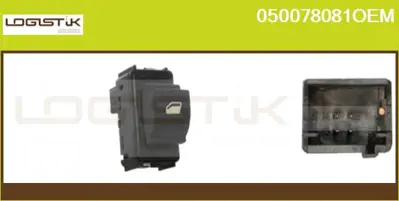 PSA 6490.JZ Arka Kapı Cam Açmadüğmesi C4 Iı 6490JZ