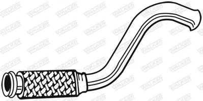 PSA 1706.H4 Egzoz Ara Borusu 1706H4 1717W6 6K0131701L 6K0131701LV 6K0131701LX 6K0253701L 28131089V 28131089X 28131701B 28131701BV