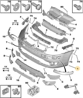 PSA 7401.AP Hprd Ön Tmp 7401AP 7401GR 7401CR 7452FH 7452FG 7452FF 741678 7414JT 7414JP 7414JR
