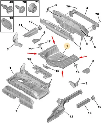 PSA 7239.SV Arka Havuz Sacı 7239.SV