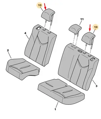 PSA 8854.AP Ar Baş Dayan 8854.AP