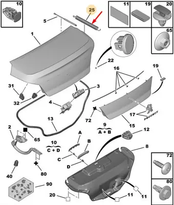 PSA 9813209680 Lockıng Sprıng 9813209680