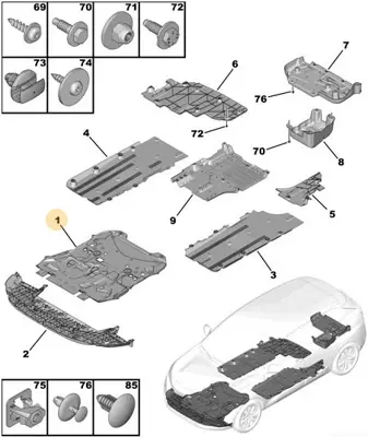 PSA 9828797280 Ses Yalıtım 9828797280