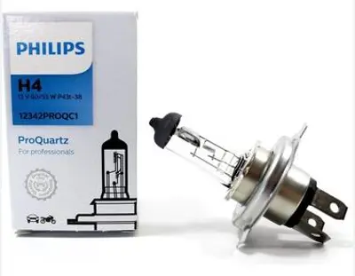 PHILIPS 12342PROQC1 H4 12v 60 55w P43t Far Ampülü 