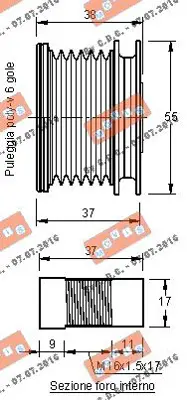 PSA 5705.NR Alternatör  7613445 V7577121