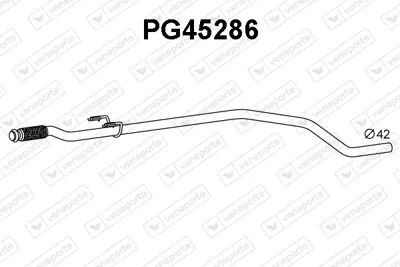 PSA 1717.TP Orta Egsoz Borusu  1717TP