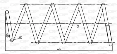 PSA 5002.GL Ön Yay  5002FW 5002GL